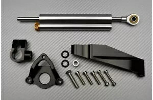 シルバー ステアリング ダンパー + マウンティング キット HONDA CBR 600 RR 600RR PC40 2009-2012 Silver Steering Damper + Mounting kit HONDA CBR 600 RR 600RR PC40 2009-2012 【並行輸入品】