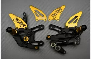 ゴールドレーシング AVDB リアセット フットレスト TRIUMPH スピード トリプル R 1050 1050R 2016-2018 Gold Racing AVDB Rearsets Footrest TRIUMPH Speed Triple R 1050 1050R 2016-2018 【並行輸入品】