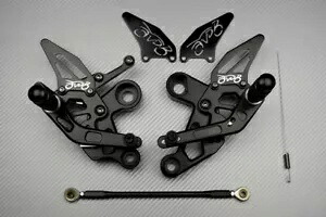 ブラックレーシング AVDB リアセット フットレスト ヤマハ 900GT TRACER 900 GT RN57 2018-2020 Black Racing AVDB Rearsets Footrest YAMAHA 900GT TRACER 900 GT RN57 2018-2020 【並行輸入品】