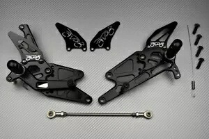 ブラックレーシング AVDB リアセット フットレスト ヤマハ MT03 320 MT-03 FZ03 FZ-03 2016-2019 Black Racing AVDB Rearsets Footrest YAMAHA MT03 320 MT-03 FZ03 FZ-03 2016-2019 【並行輸入品】