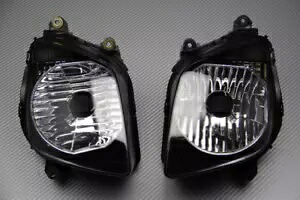 フロントヘッドライト右 + 左ホンダ VTR 1000 SP2 VTR1000 SC45A 2002-2007- Front headlights right + left Honda VTR 1000 SP2 VTR1000 SC45A 2002-2007- 【並行輸入品】