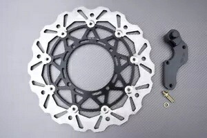 オーバーサイズ ブレーキ モノディスク 320mm + オフセット ブラケット SUZUKI RMZ 450 X RMZ-X 2010-2017 Oversize Brake Monodisc 320mm + Offset Bracket SUZUKI RMZ 450 X RMZ-X 2010-2017 【並行輸入品】
