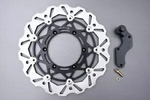 オーバーサイズ ブレーキ モノディスク 320mm + オフセット ブラケット SUZUKI RMX 250 RM-X 1996-1999 Oversize Brake Monodisc 320mm + Offset Bracket SUZUKI RMX 250 RM-X 1996-1999 【並行輸入品】