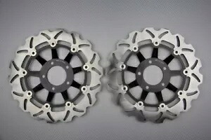 ブレーキ ディスク フロント ウェーブ フリート 300 mm のペア SUZUKI GSX 750 INAZUMA 1997-2003- Pair of brake discs front wave fleet 300 mm SUZUKI GSX 750 INAZUMA 1997-2003- 【並行輸入品】|カスタムパーツ WORLD倉庫