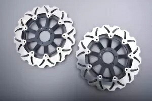 ブレーキディスク フロント ウェーブ フリート 310 mm ホンダ CBR 1100 XX 1100XX 1997-1998-のペア Pair of brake discs front wave fleet 310 mm Honda CBR 1100 XX 1100XX 1997-1998- 【並行輸入品】