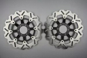 ブレーキ ディスク フロント ウェーブ フリート 276 mm ホンダ NSR250 RR R2R MC28 1994-1999 のペア Pair of brake discs front wave fleet 276 mm Honda NSR250 RR R2R MC28 1994-1999- 【並行輸入品】｜カスタムパーツ WORLD倉庫