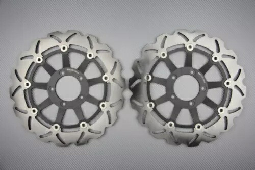ウェーブ フローティング フロント ブレーキ ディスク 320mm のペア DUCATI MULTISTRADA 1200 S 2012-15 Pair of Wave Floating Front Brake Discs 320mm DUCATI MULTISTRADA 1200 S 2012-15 【並行輸入品】