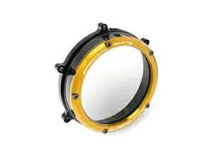 クリアクラッチカバーブラックゴールド Ducabike ドゥカティパニガーレ 959 2016 - 2019 Clear Clutch Cover Black-gold Ducabike For Ducati Panigale 959 2016 - 2019 【並行輸入品】｜カスタムパーツ WORLD倉庫