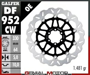 Galfer フロント ブレーキ ディスク ウェーブ フローティング フル 330x5mm アプリリア RSV4 RR FW 2018-2019 Galfer Front Brake Disc WAVE FLOATING FULL 330x5mm APRILIA RSV4 RR FW 2018-2019 【並行輸入品】｜カスタムパーツ WORLD倉庫