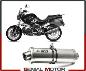 Exhaust Storm by Mivv マフラー オーバル スチール BMW R 1200 R 2011 - 2014用 Exhaust Storm by Mivv Muffler Oval Steel for Bmw R 1200 R 2011 - 2014 【並行輸入品】｜カスタムパーツ WORLD倉庫