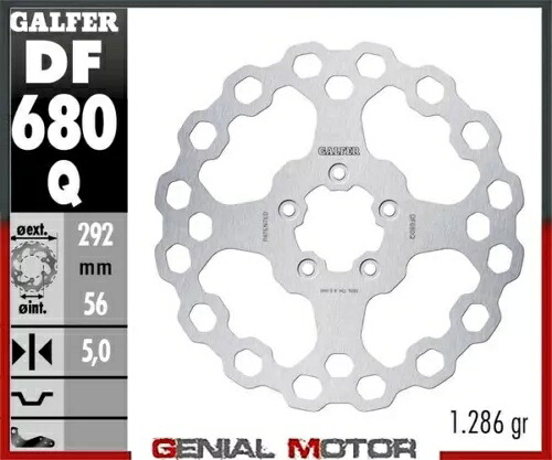 Galfer ブレーキディスク フロント CUBIQ FIXED 292x5 mm HARLEY D FXSB BREAKOUT 13-14- Galfer brake discs front CUBIQ FIXED 292x5 mm HARLEY D FXSB BREAKOUT 13-14- 【並行輸入品】 95,700円