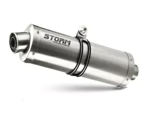 Exhaust Storm by Mivv マフラー オーバル スチール ホンダ Xrv 750 アフリカツイン 1993 - 2002 Exhaust Storm by Mivv Muffler Oval Steel Honda Xrv 750 Africa Twin 1993 - 2002 【並行輸入品】｜カスタムパーツ WORLD倉庫
