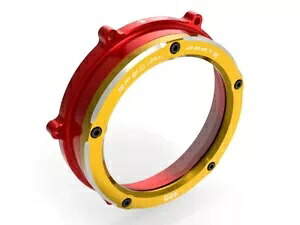クリア クラッチ カバー レッドゴールド Ducabike Ducati Panigale V4 2018 - 2023用 Clear Clutch Cover Red-gold Ducabike For Ducati Panigale V4 2018 - 2023 【並行輸入品】｜カスタムパーツ WORLD倉庫
