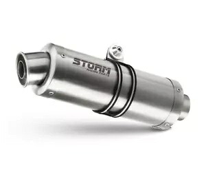 Exhaust Storm by Mivv マフラー オーバル スチール トライアンフ タイガー 1050 2007 - 2013用 Exhaust Storm by Mivv Muffler Oval Steel for Triumph Tiger 1050 2007 - 2013 【並行輸入品】｜カスタムパーツ WORLD倉庫