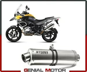 Exhaust Storm by Mivv マフラー オーバル スチール BMW R 1200 Gs 2010 - 2012用 Exhaust Storm by Mivv Muffler Oval Steel for Bmw R 1200 Gs 2010 - 2012 【並行輸入品】