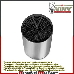 Ducati 848 2007 - 2013 用 Mivv 排気用触媒 ACC.033.A2 Catalyzer ACC.033.A2 for Mivv exhausts for Ducati 848 2007 - 2013 【並行輸入品】｜カスタムパーツ WORLD倉庫
