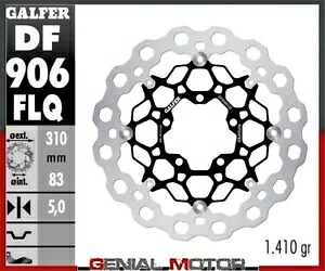 Galfer フロント ブレーキ ディスク キュービック フロート(スチール)310x5mm トライアンフ ストリート ツイン 2016-2018 Galfer Front Brake Disc CUBIQ FLOAT(STEEL)310x5mm TRIUMPH STREET TWIN 2016-2018 【並行輸入品】｜カスタムパーツ WORLD倉庫