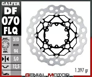 Galfer フロント ブレーキ ディスク CUBIQ フローティング (C.STEEL)310x5mm ホンダ CB 1300 S 2005-2009 Galfer Front Brake Disc CUBIQ FLOATING(C.STEEL)310x5mm HONDA CB 1300 S 2005-2009 【並行輸入品】｜カスタムパーツ WORLD倉庫