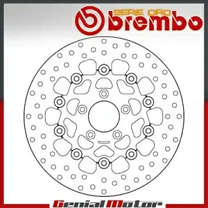 ブレーキディスク Schw Brembo 前 Harley Davidson XL L Sportster Low 883 2007 - 2013- Brake disc Schw Brembo before Harley Davidson XL L Sportster Low 883 2007 - 2013- 【並行輸入品】 95,700円