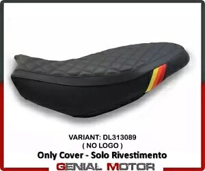 シートサドルカバー ヴィンテージブラック(L313089)T.I.ドゥカティ スクランブラー(すべて)2015-2021 Seat saddle cover Vintage Black(L313089)T.I. for DUCATI SCRAMBLER(all)2015-2021 【並行輸入品】｜カスタムパーツ WORLD倉庫