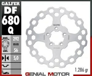 Galfer ブレーキディスク フロント CUBIQ FIXED 292x5 mm HARLEY D XG 750 Street 2016- Galfer brake discs front CUBIQ FIXED 292x5 mm HARLEY D XG 750 STREET 2016- 【並行輸入品】