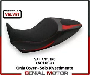 シートサドルカバー サランダ1 ベルベットレッド(RD)T.I.ドゥカティ ディアベル 1260 2019-2021用 Seat saddle cover Saranda 1 Velvet Red(RD)T.I. for DUCATI DIAVEL 1260 2019-2021 【並行輸入品】｜カスタムパーツ WORLD倉庫