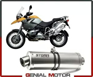 Exhaust Storm by Mivv マフラー オーバル スチール BMW R 1200 Gs 2004 - 2007用 Exhaust Storm by Mivv Muffler Oval Steel for Bmw R 1200 Gs 2004 - 2007 【並行輸入品】｜カスタムパーツ WORLD倉庫