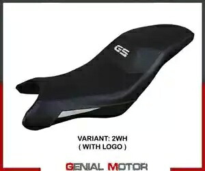 シートサドルカバー Thiva ホワイト WH + ロゴ T.I. BMW G 310 GS 2017 - 2023用 Seat saddle cover Thiva White WH + logo T.I. for BMW G 310 GS 2017 - 2023 【並行輸入品】