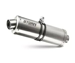 Exhaust Storm by Mivv マフラー オーバル スチール トライアンフ タイガー 800 2011 - 2014用 Exhaust Storm by Mivv Muffler Oval Steel for Triumph Tiger 800 2011 - 2014 【並行輸入品】｜カスタムパーツ WORLD倉庫