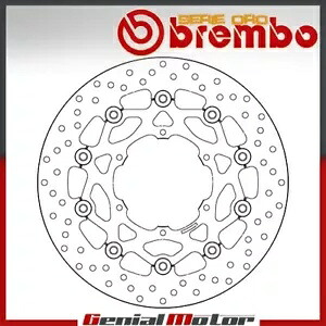 2007 ブレンボ フロント ゴールド シリーズ BMW F 800 GS 800 フローティング ブレーキ ディスク - 2010- 2007 Brembo front gold series BMW F 800 GS 800 floating brake disc - 2010- 【並行輸入品】 57,420円