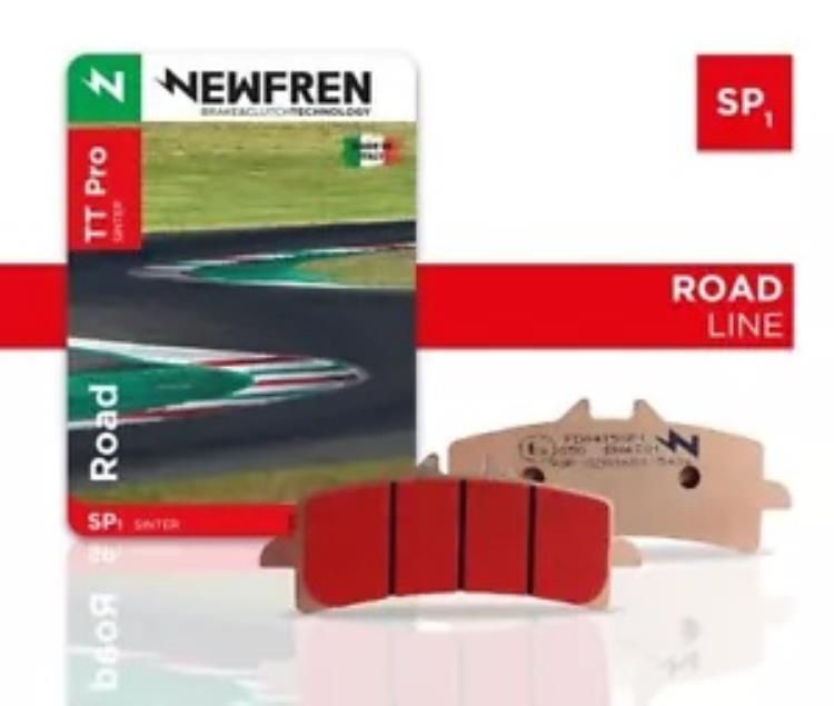 Newfren フロントロード/トラック焼結ブレーキパッド MV Agusta Brutale 989 S 08-09用 Newfren Front Road / Track Sintered Brake Pads for MV Agusta Brutale 989 S 08-09 【並行輸入品】