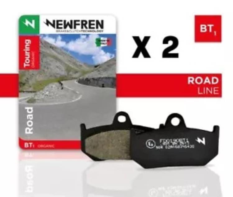 Newfren BT1 フロント セラミック ブレーキ パッド セット BMW K 1600 GT 2010-2020 に適合 Newfren BT1 Front Ceramic Brake Pad Set to fit BMW K 1600 GT 2010-2020 【並行輸入品】 40,040円