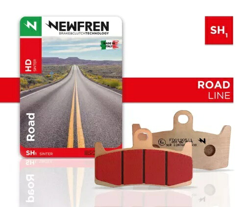 ニューフレン シンタード リア ブレーキ パッド ハーレー FLHTK 1690 エレクトラグライド ウルトラ LTD 2013 Newfren Sintered Rear Brake Pads Harley FLHTK 1690 Electra Glide Ultra LTD 2013 【並行輸入品】
