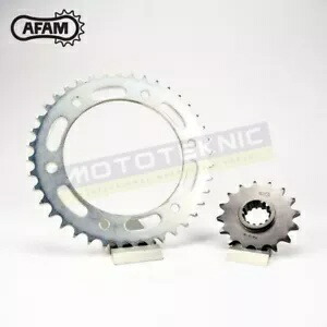 AFAM フロントおよびリア スチール スプロケット セット、Sherco SM50 (ALL) 2014-2022 に適合 AFAM Front and Rear Steel Sprocket set to fit Sherco SM50 (ALL) 2014-2022 【並行輸入品】