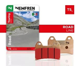 Newfren TS1 焼結フロントブレーキパッド ホンダ シルバーウィング 400 FJS 2006-2008 に適合 Newfren TS1 Sintered Front Brake Pads to fit Honda Silver Wing 400 FJS 2006-2008 【並行輸入品】