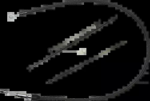 ドラッグスペシャリティーズ アッパークラッチケーブル 56インチ ブラック/ブラック #0652-2885 Drag Specialties Upper Clutch Cable 56\