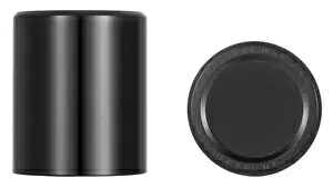 FIGURATI DESIGNS ドッキング ハードウェア カバー ショート スムース - ブラック #FD65-DC-2730-BK FIGURATI DESIGNS Docking Hardware Covers Short Smooth - Black #FD65-DC-2730-BK 【並行輸入品】