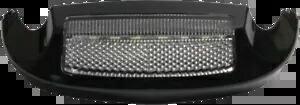 カスタム ダイナミクス フロント LED フェンダー チップ ハウジング ブラック - ホワイト/クリア #GEN-FT-WC-BLK Custom Dynamics Front LED Fender Tip Housing Black - White/Clear #GEN-FT-WC-BLK 【並行輸入品】