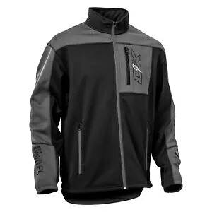 キャッスル X フュージョン ミッドレイヤー ジャケット XL ブラック/チャコール Castle X Fusion Mid-Layer Jackets XL Black/Charcoal 【並行輸入品】