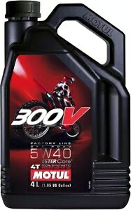 MOTUL 300V オフロード合成モーター オイル 4L。 5W40 #104135 Motul 300V Offroad Synthetic Motor Oil 4L. 5W40 #104135 【並行輸入品】