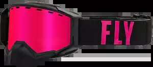 フライ レーシング ゾーン プロ スノー ゴーグル BLK/PINK W/ ピンク MIR/PLRZD スモーク レンズ Fly Racing Zone Pro Snow Goggle BLK/PINK W/ PINK MIR/PLRZD SMOKE LENS 【並行輸入品】