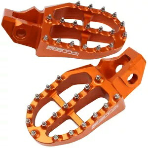 ZETA フットペグ オレンジ #ZE93-1827 ZETA Footpegs Orange #ZE93-1827 【並行輸入品】