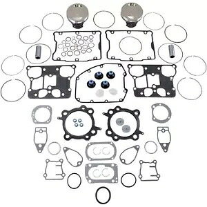 Wiseco V ツイン ピストン キット ガスケット付き VT2719 Wiseco V-Twin Piston Kit with Gaskets VT2719 【並行輸入品】
