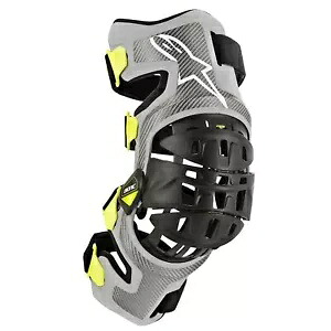 アルパインスターズ バイオニック 7 膝セット シルバー/イエロー X-Large 6501319-195-XL/2X Alpinestars Bionic 7 Knee Set Silver/Yellow X-Large 6501319-195-XL/2X 【並行輸入品】