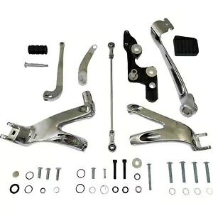 ドラッグ スペシャリティーズ フォワード コントロール キット - ソフテイル - クローム 1622-0573 Drag Specialties Forward Control Kit - Softail - Chrome 1622-0573 【並行輸入品】
