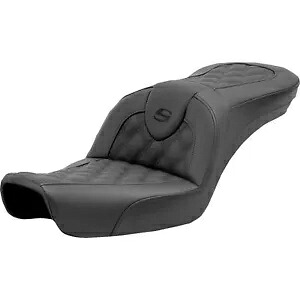 Roadsofa? シート - 格子ステッチ - 背もたれなし - FXD '96-'03 896-04-182 Roadsofa? Seat - Lattice Stitch - without Backrest - FXD '96-'03 896-04-182 【並行輸入品】