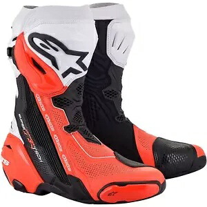 スーパーテック V ブーツ - ブラック/オレンジ/ホワイト - US 11.5 / EU 46 2220121-124-46 Supertech V Boots - Black/Orange/White - US 11.5 / EU 46 2220121-124-46 【並行輸入品】