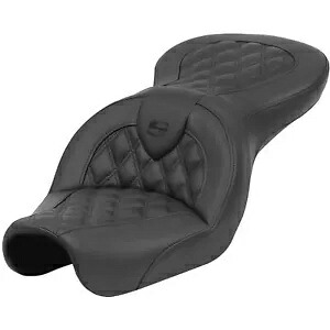 Roadsofa? シート - 格子ステッチ - 背もたれなし - FXD '04-'05 804-04-182 Roadsofa? Seat - Lattice Stitch - without Backrest - FXD '04-'05 804-04-182 【並行輸入品】｜カスタムパーツ WORLD倉庫