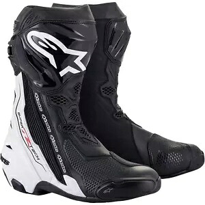 アルパインスターズ スーパーテック ブーツ - ブラック/ホワイト - US 7.5 / EU 41 2220021-12-41 Alpinestars Supertech Boots - Black/White - US 7.5 / EU 41 2220021-12-41 【並行輸入品】