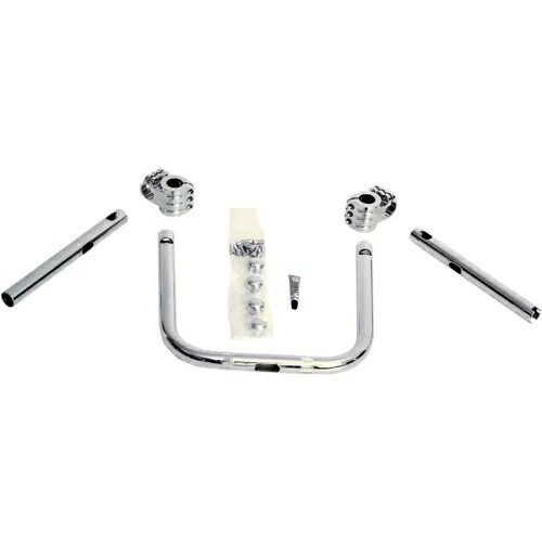 Klock Works クローム 10インチ クリップハンガー ハンドルバー KW05-01-0344 Klock Werks Chrome 10\\\
